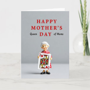 Sweet Queen Mum Mothers Day Card