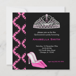 Sweet Quinceanera Invitation