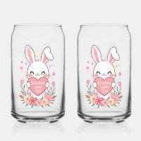 Sweet Rabbit and Flowers
