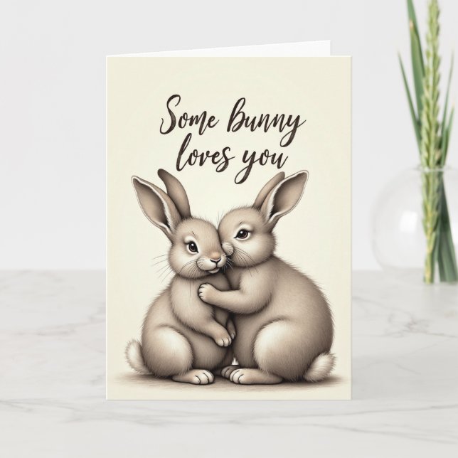 Sweet Rabbit Art Card (Front)