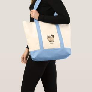 Sweet Ragdoll Cat Personalised Tote Bag