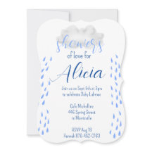 Sweet Rain Shower Sprinkle Invitation