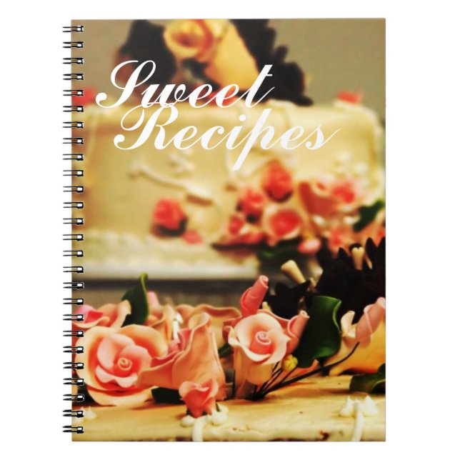 Sweet Recipes Notebook (Front)