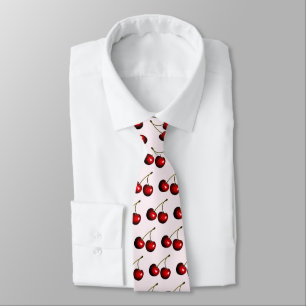 Sweet Red Cherries - Tie