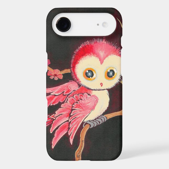 Sweet Red Owl Case-Mate iPhone Case (Back)