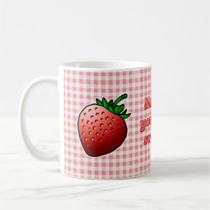 Sweet Red Strawberry Coffee Mug