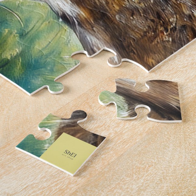 Sweet reindeer puzzle (Side)