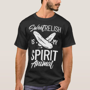 Sweet Relish Pickles Bottle Condiment Jar T-Shirt