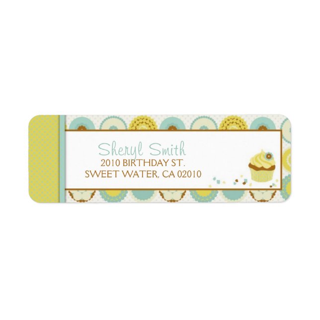 Sweet Retro Return Label (Front)