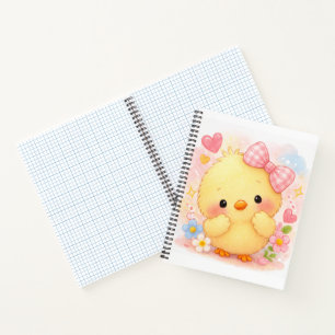 Sweet Ribbon Alma Chick Cute Notebook