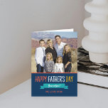 Sweet Ribbon Fathers Day Photo Card<br><div class="desc">Make him feel loved with this stylish Father's Day card from Berry Berry Sweet.</div>