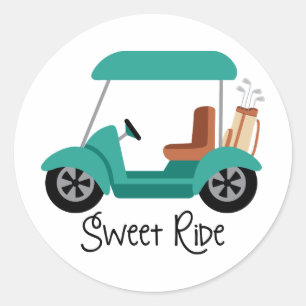 Sweet Ride Classic Round Sticker