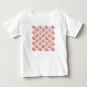 Sweet Roses Floral Butter & Piglet Baby T-Shirt