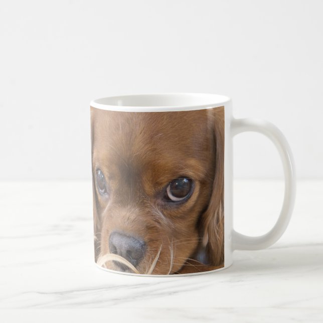 Sweet Ruby Cavalier King Charles Spaniel Coffee Mug (Right)