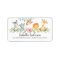 Sweet Safari Animals Baby Shower Address Label