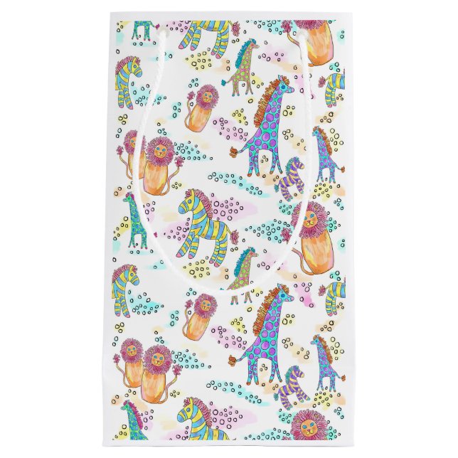 sweet safari baby gift bag (Front)