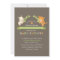 Sweet Safari Baby Shower Invite