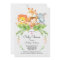 Sweet Safari Jungle Baby Shower Invitation