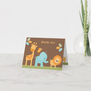 Sweet Safari Note Card