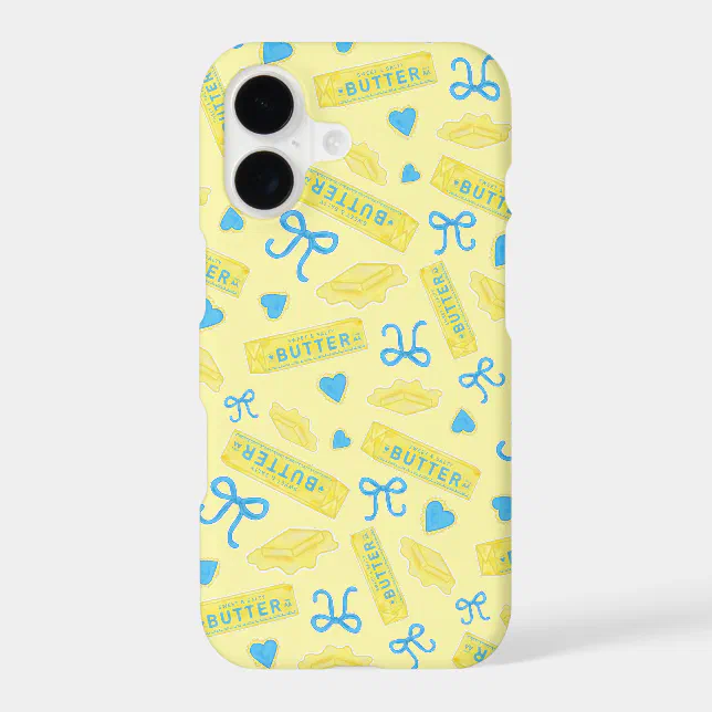 Sweet & Salty Butter Bows and Hearts Pattern | Zazzle