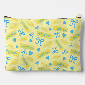 Sweet & Salty Butter Bows and Hearts Pattern Accessory Pouch