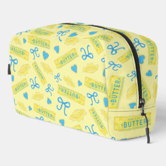 Sweet & Salty Butter Bows and Hearts Pattern Dopp Kit