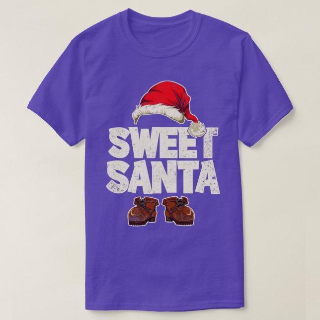 Sweet Santa Funny Christmas T-Shirt (Design Front)