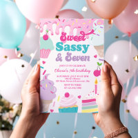 Sweet Sassy and Seven Ice Cream and Cake Birthday