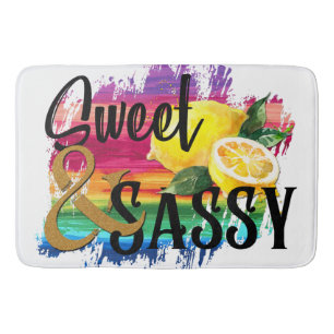 Sweet & Sassy Bath Mat