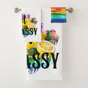 Sweet & Sassy Bath Towel Set