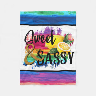 Sweet & Sassy Fleece Blanket