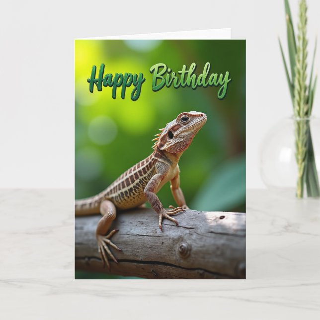 Sweet Scaled Birthday Card (Front)