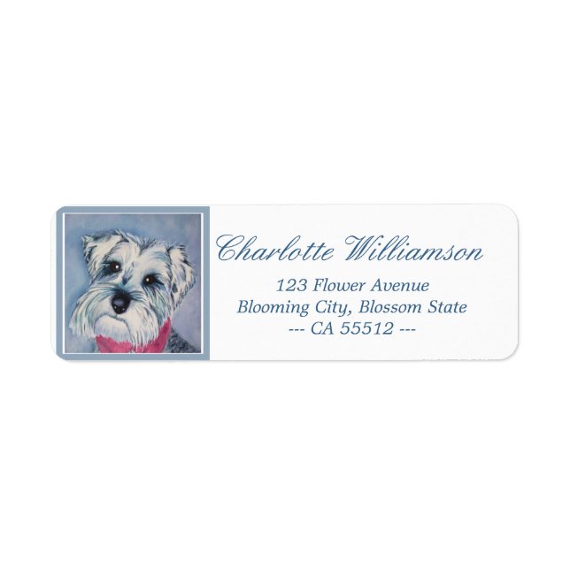 Sweet Schnauzer Puppy (Front)