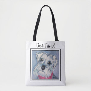 Sweet Schnauzer Tote Bag
