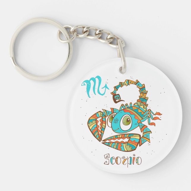 Sweet Scorpio Scorpion Key Ring (Front)