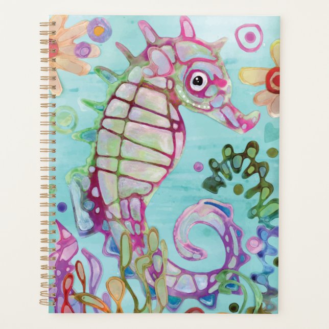 Sweet Seahorse Planner (Front)