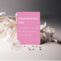 Sweet Self-Love Pink Valentine's Day