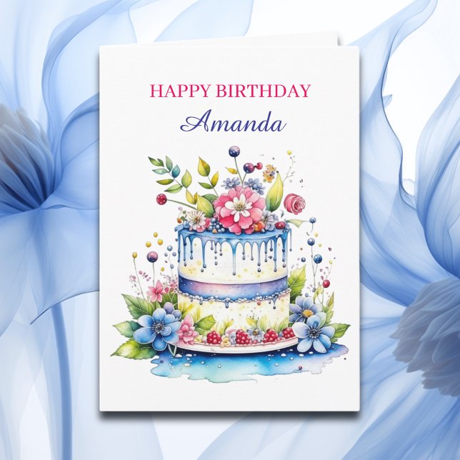 Sweet Sentimental Personalised Birthday for Her Card (Creator Uploaded)