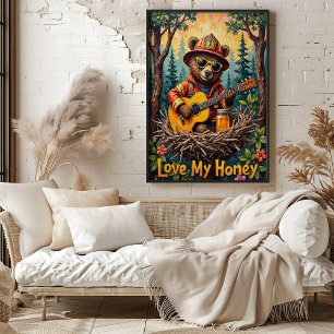 Sweet Serenade: Bear of the Honey Jar Poster