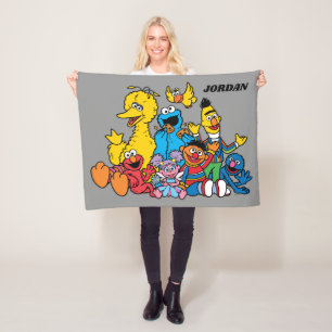 Sweet Sesame Street Pals Fleece Blanket