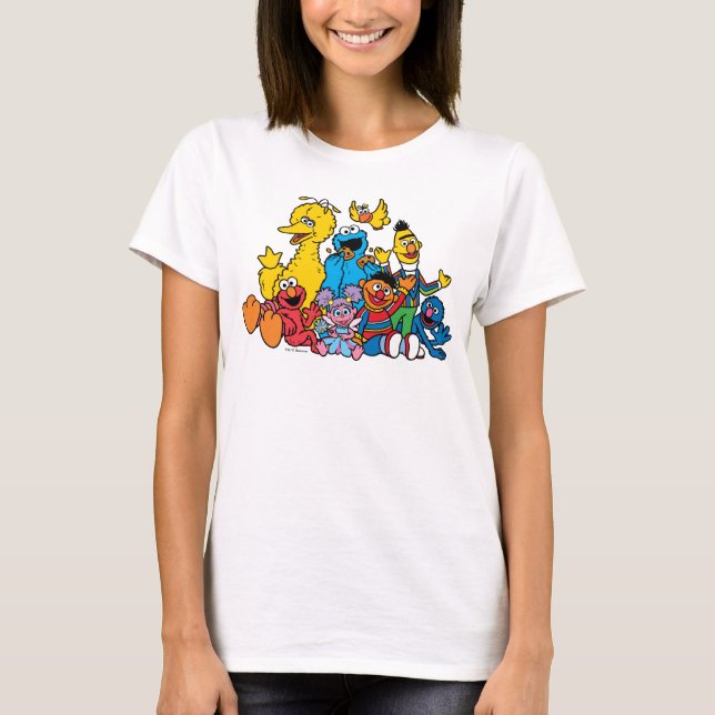 Sweet Sesame Street Pals T-Shirt (Front)