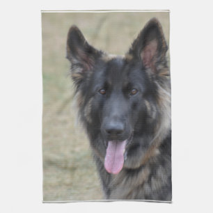 Sweet Shiloh Shepherd Tea Towel
