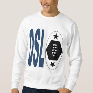 Sweet shirt blanc OSLO SPORT