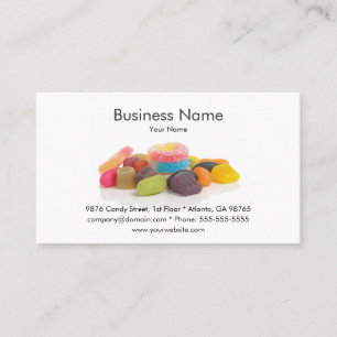 Sweet Shop Business Card Template