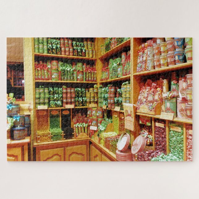Sweet Shop in Pezenas France Jigsaw Puzzle (Horizontal)