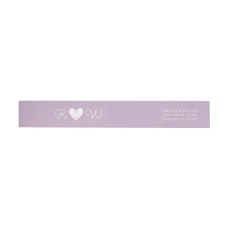 Sweet Simplicity Return Address Wrap Around Label