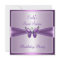 Sweet Sixteen 16 Purple Mauve Butterfly Birthday