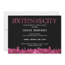Sweet Sixteen and The City Sweet 16 Birthday Party