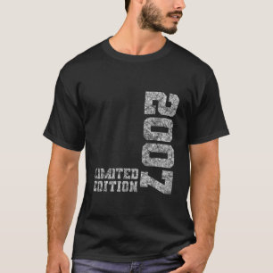 sweet sixteen boy and girl 2007 Vintage 16th birth T-Shirt