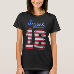 sweet sixteen boy and girl USA 2006 Vintage 16th b T-Shirt